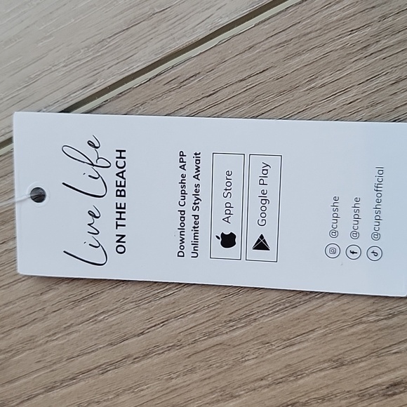 Periwinkel Blue Bikini Swim Suit Set - Picture 8 of 8